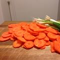 sliced carrot