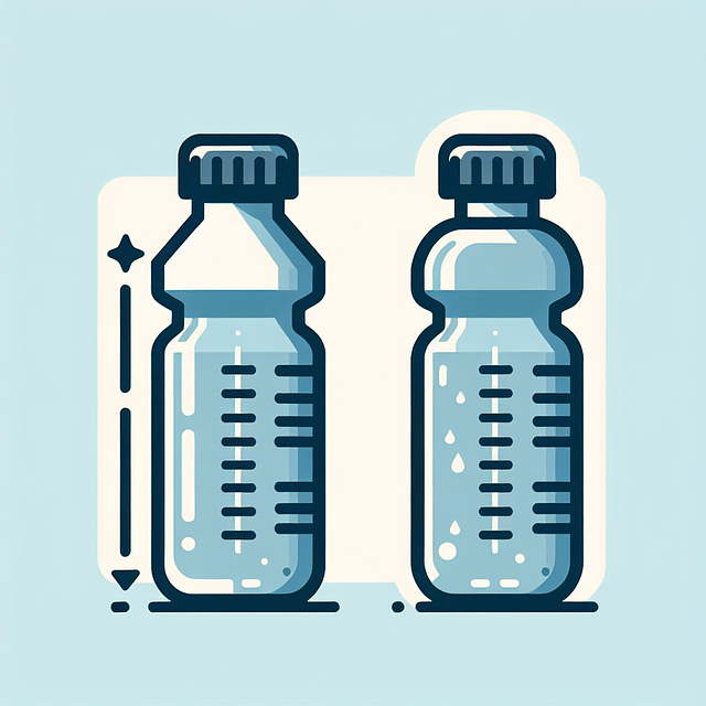 small refillable water bottle