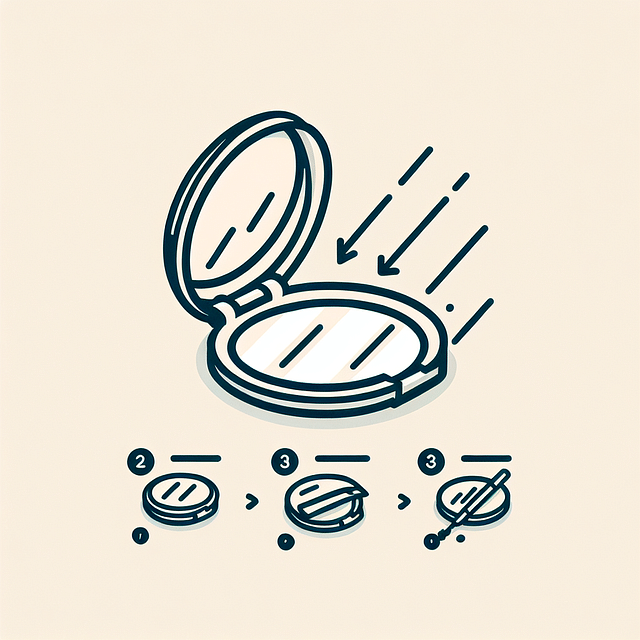 small compact mirror