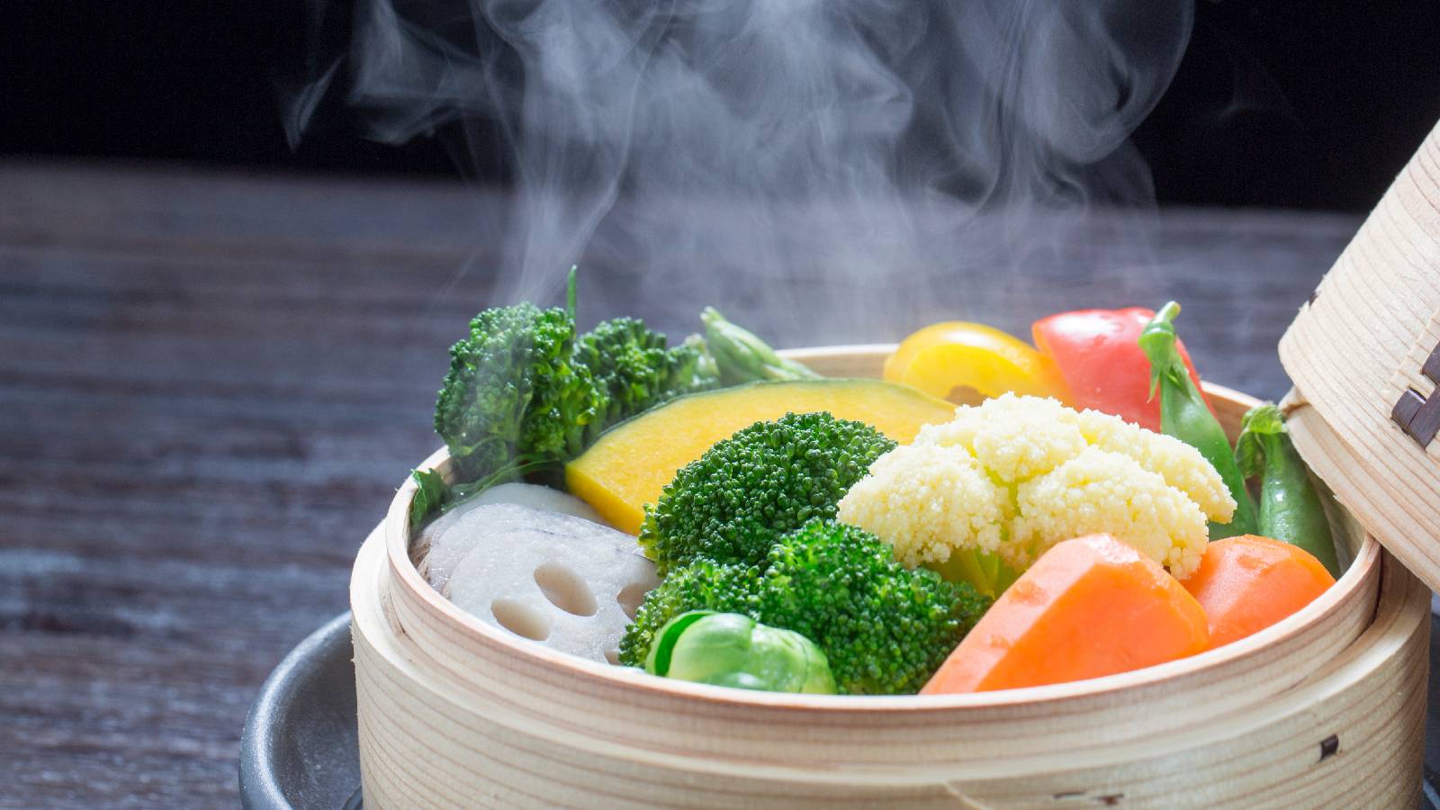 steamed vegetables