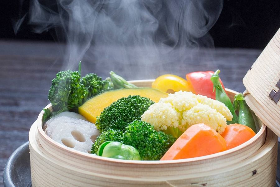 steamed vegetables