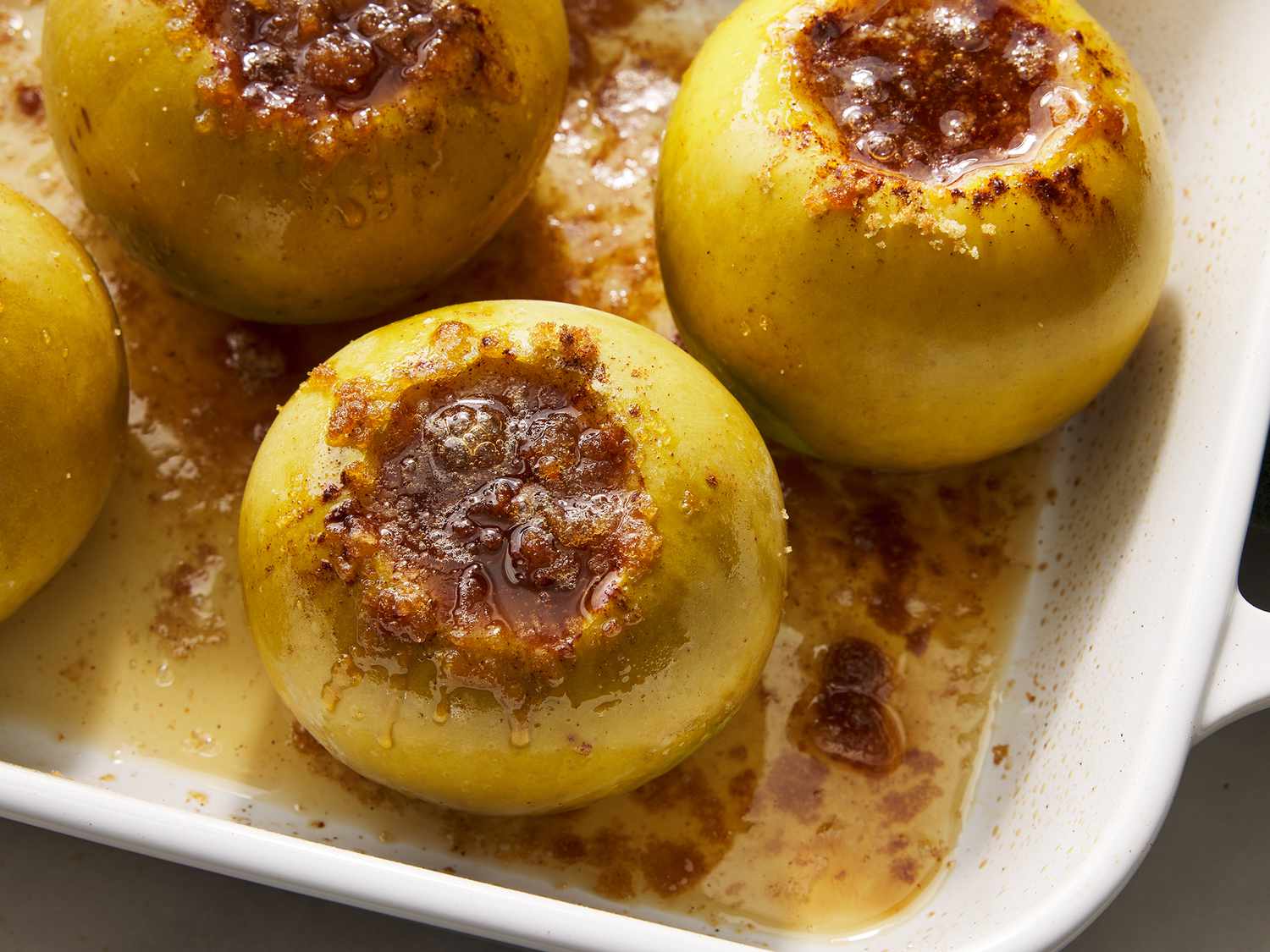 soft baked apples