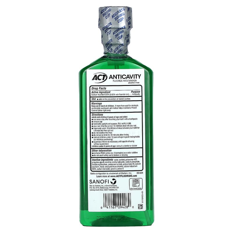 alcohol-free mouthwash