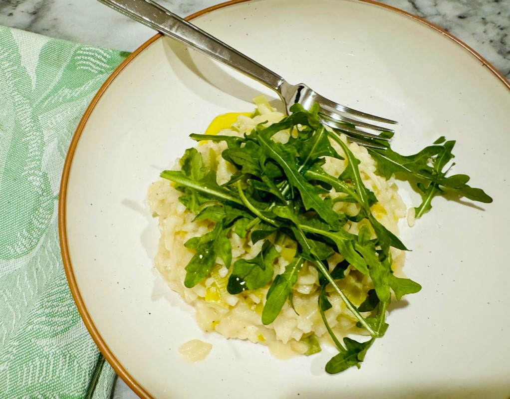 creamy risotto dish